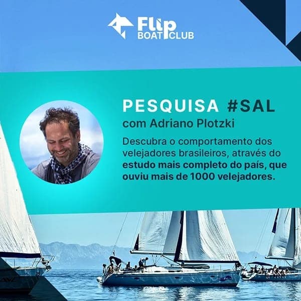 Pesquisa #Sal - Descubra o comportamento dos velejadores do Brasil