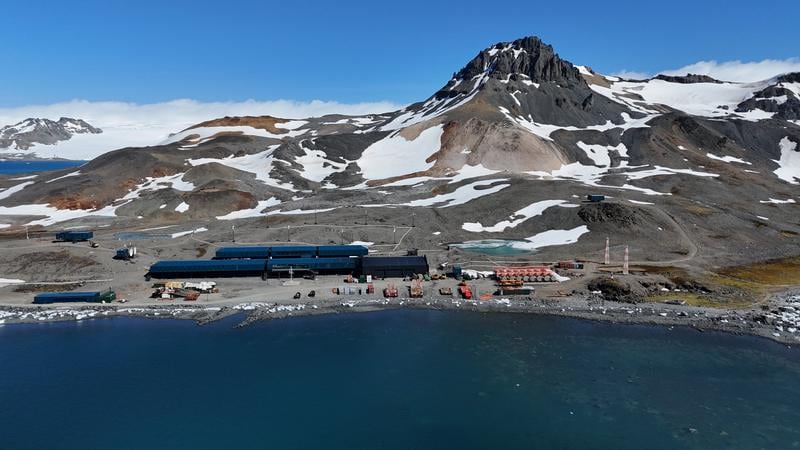 Estação Antártica Comandante Ferraz, na Ilha Rei George