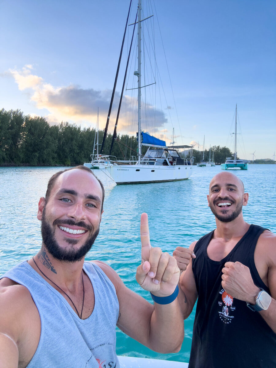 Irmãos Katoosh, sócios embaixadores da Flip Boat Club