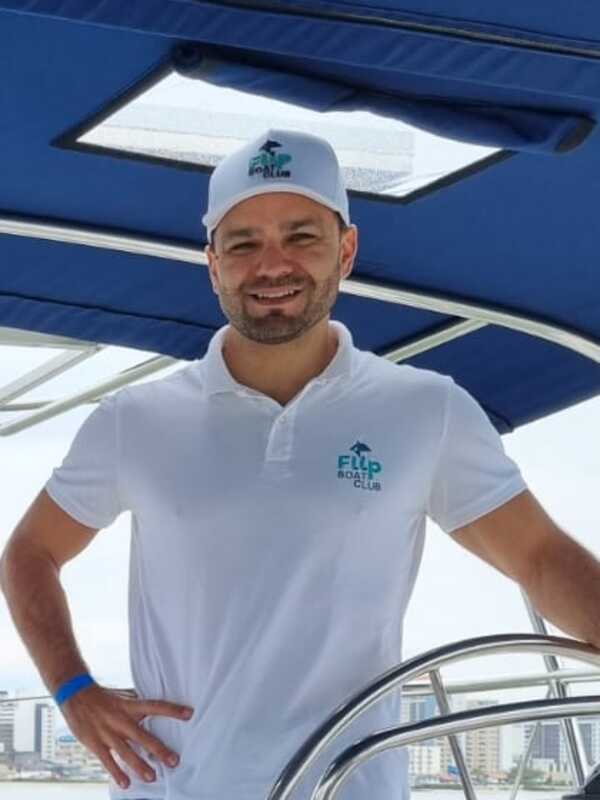 Marcio Sodré, sócio fundador da Flip Boat Club